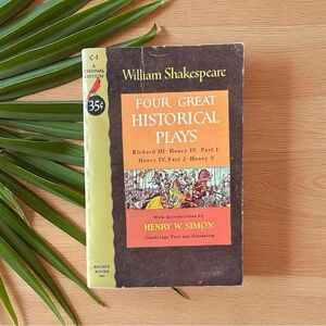 Vintage 1954 Four Great Historical Plays – William Shakespeare | Cardinal